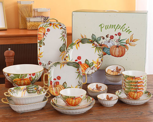 Thanksgiving Ceramic Dinnerware Sets
