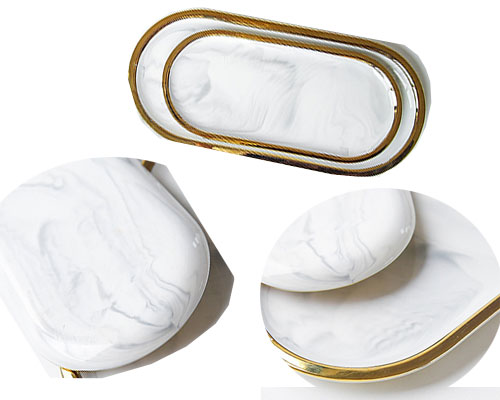 White Marble Tray