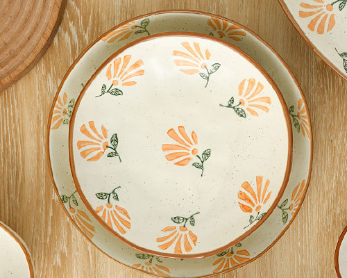Ceramic Pottery Plates