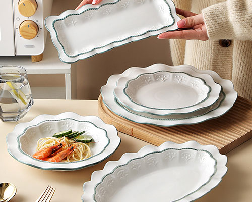 White Ceramic Serving Dishes