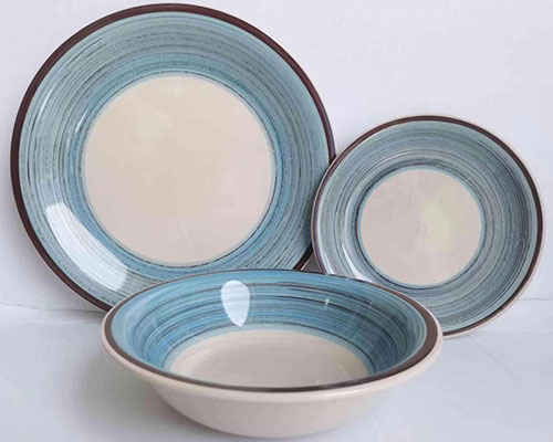 Round Ceramic Plates