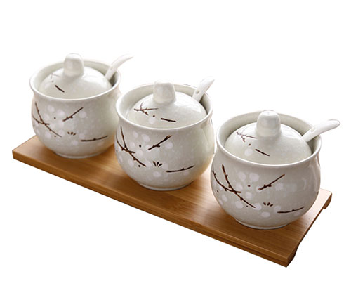 Small Ceramic Spice Jars Supplier