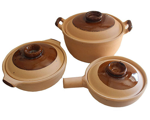 Ceramic Clay Pots for Cooking