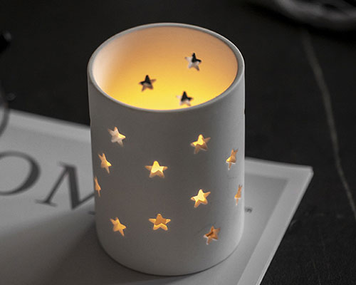 Ceramic Star Candle Holder