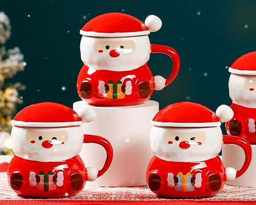 Ceramic Christmas Coffee Mugs