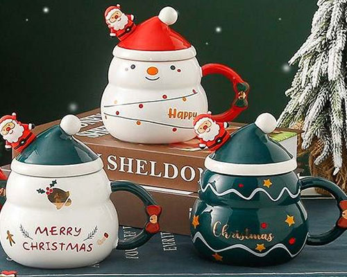 Ceramic Christmas Cups