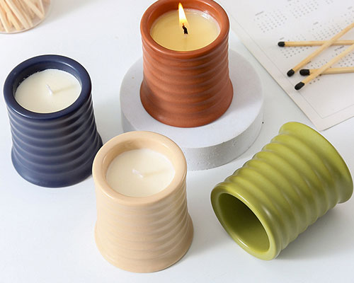 Pottery Votive Candle Holders