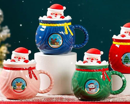 Christmas Ceramic Cups