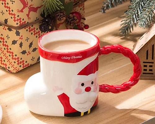 Christmas Coffee Mug With Handle