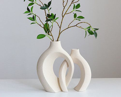 White Ceramic Vases Wholesale