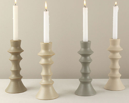 Ceramic Pillar Candle Holders for Sale
