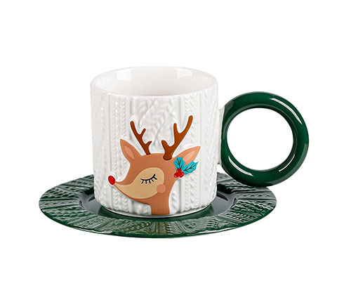 Deer Christmas Mug