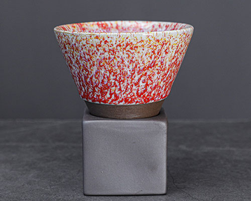 Creative Funnel Ceramic Mug with Base