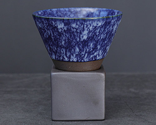Triangular Cone Shape Ceramic Mug